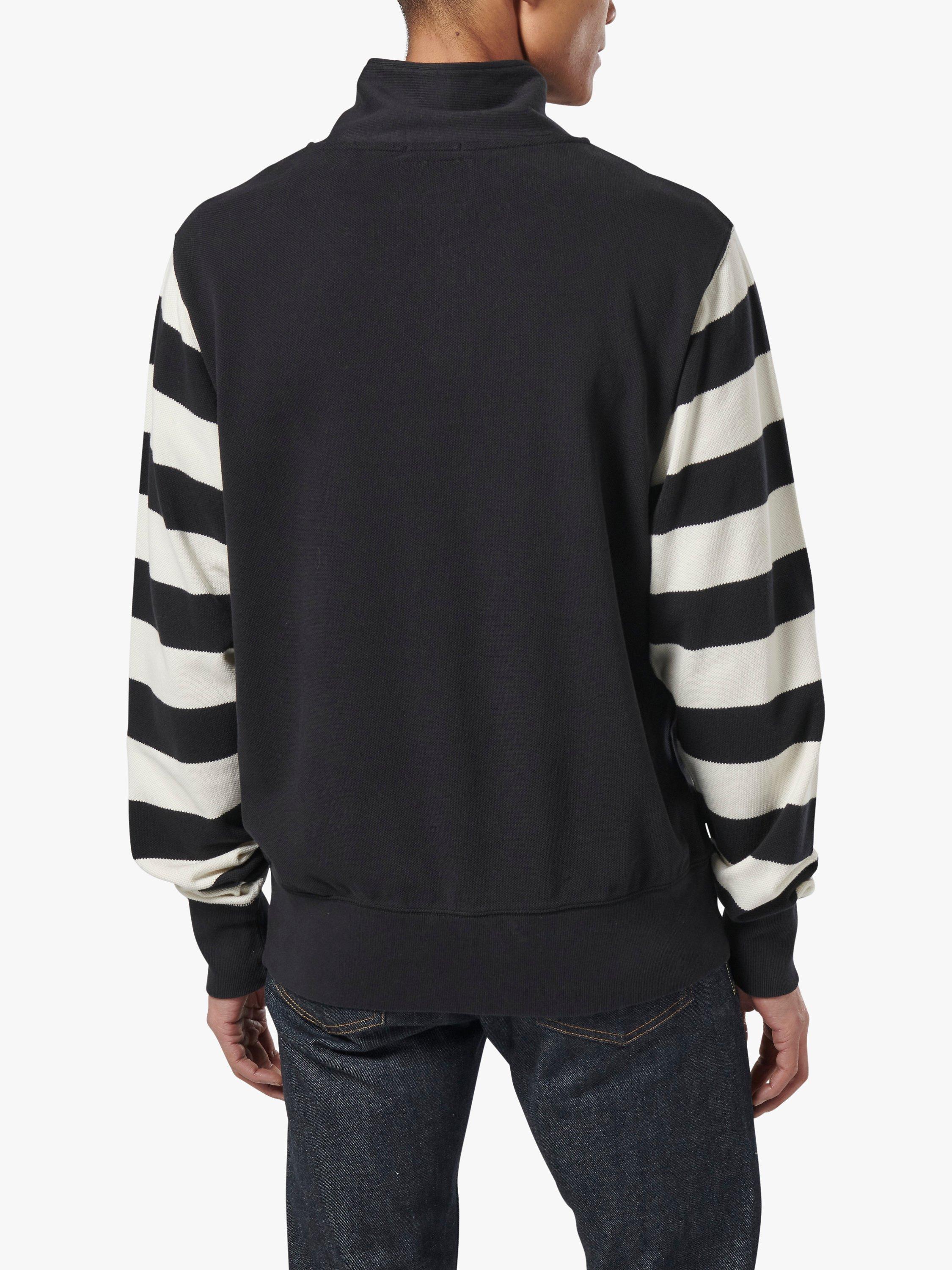 Product image 2 of 5, which shows Triumph Motorcycles Highly Quarter Zip Sweatshirt, Black, S