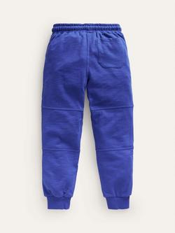 Mini Boden Kids' Warrior Star Reinforced Knee Joggers, Sapphire Blue - view 2, Sapphire Blue