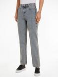 Calvin Klein High Rise Straight Cut Jeans