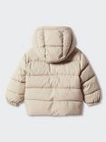 Mango Baby Aldo Quilted Jacket, Yellow