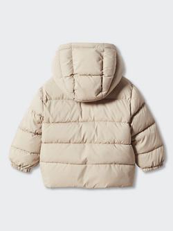 Mango Baby Aldo Quilted Jacket - view 2, Yellow