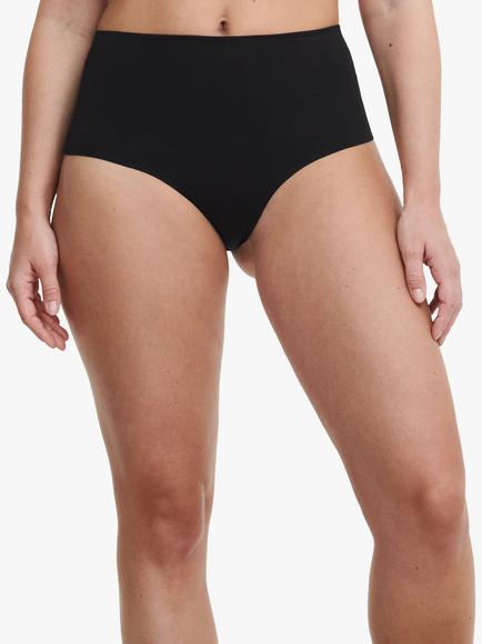 Chantelle Light Shaping High Waisted String Knickers, Black