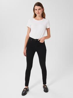 Hobbs Petite Gia Jeans, Black