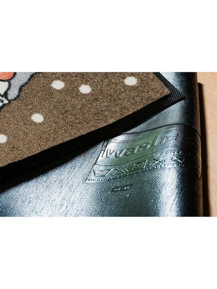 Wash+Dry Christmas Gonks Door Mat - view 2, Taupe