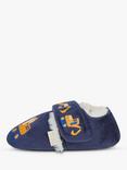 JoJo Maman Bébé Digger Easy-On Slipper Shoes, Navy/Multi