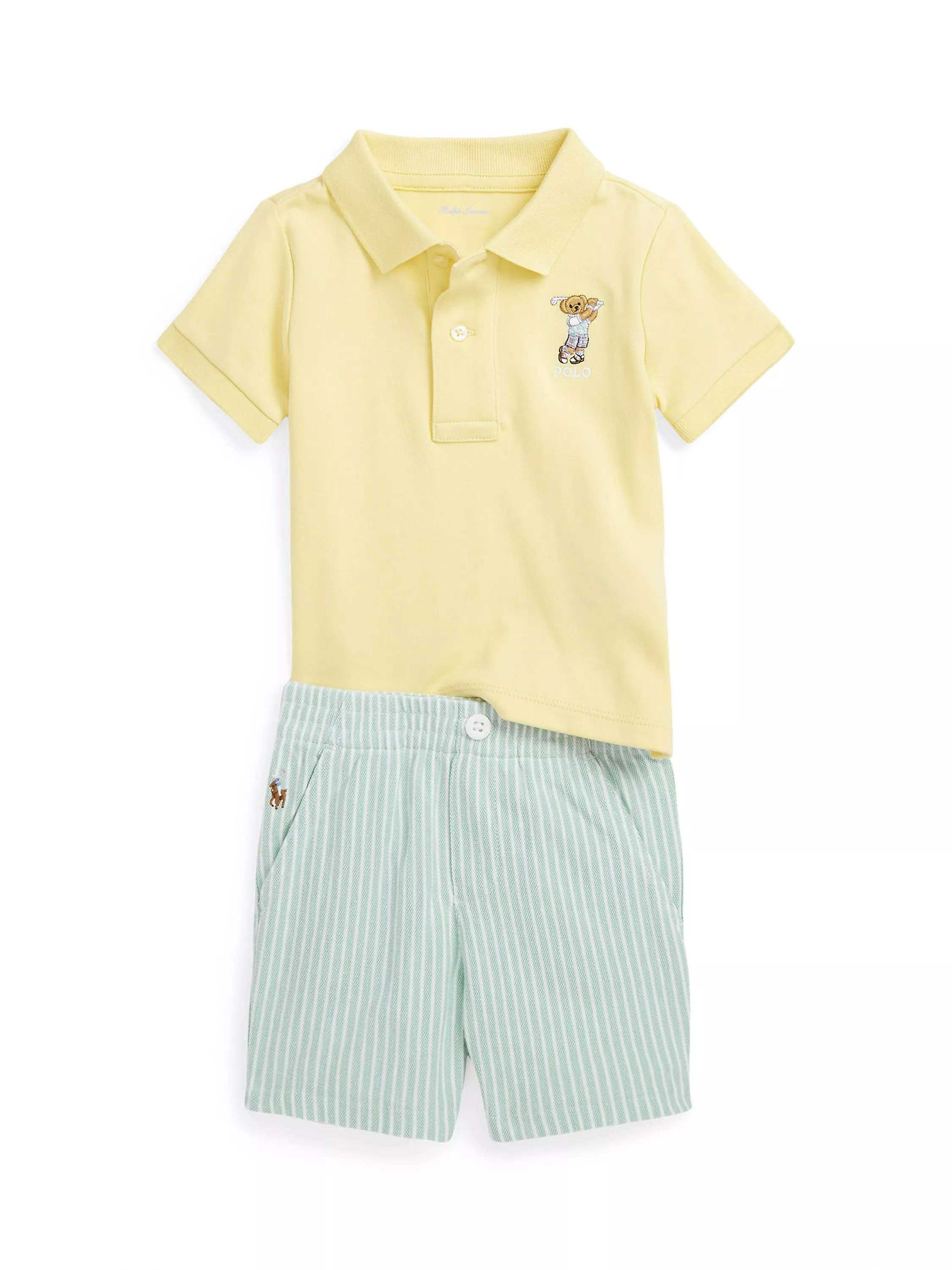 Polo Bear outlets Ralph Lauren Shortset (small)