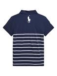 Ralph Lauren Kids' Wimbledon Ball Kid Polo Top, Refined Navy
