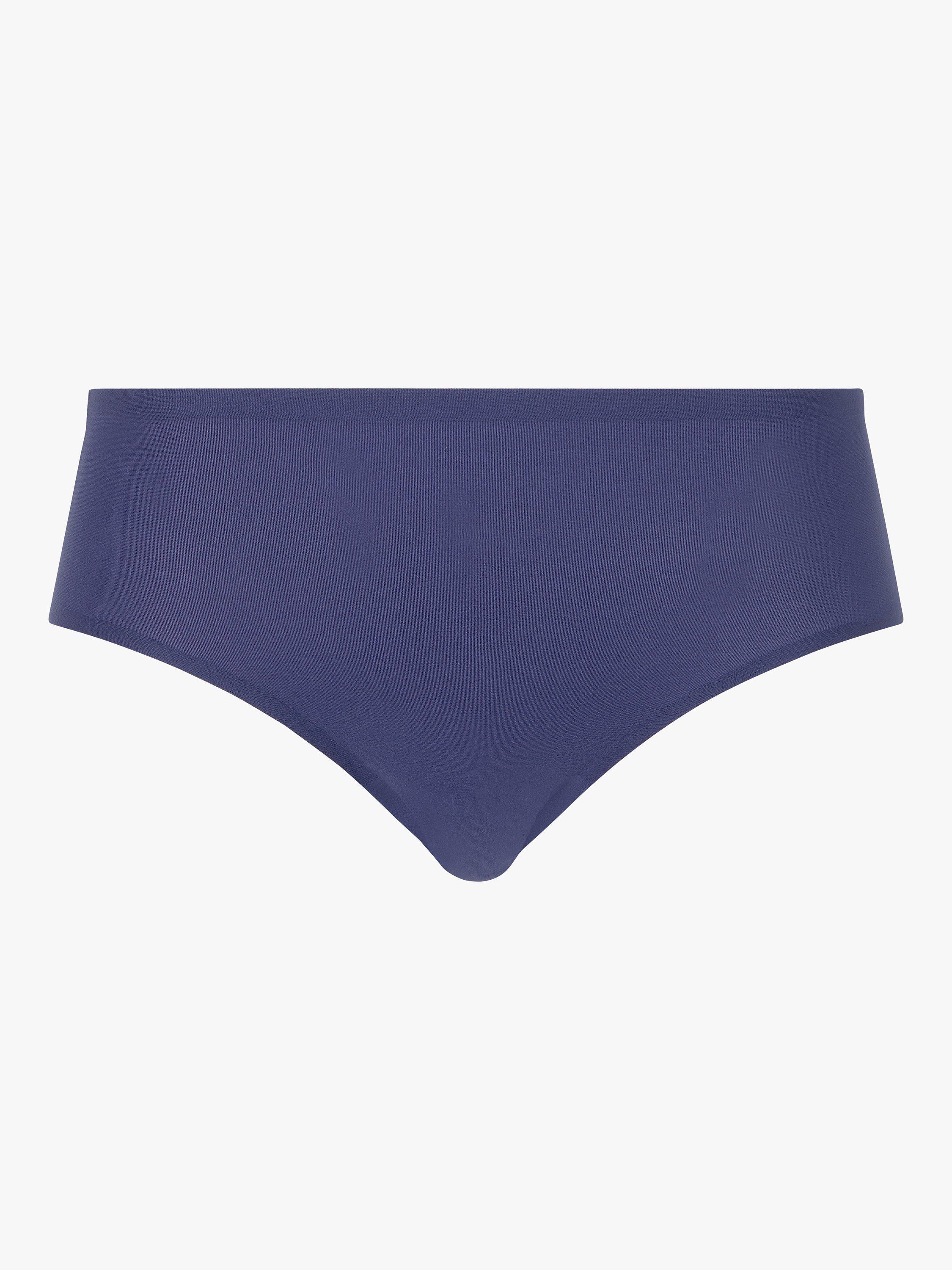 Product image 3 of 3, which shows Chantelle Soft Stretch Hipster Knickers, Night Blue, One Size