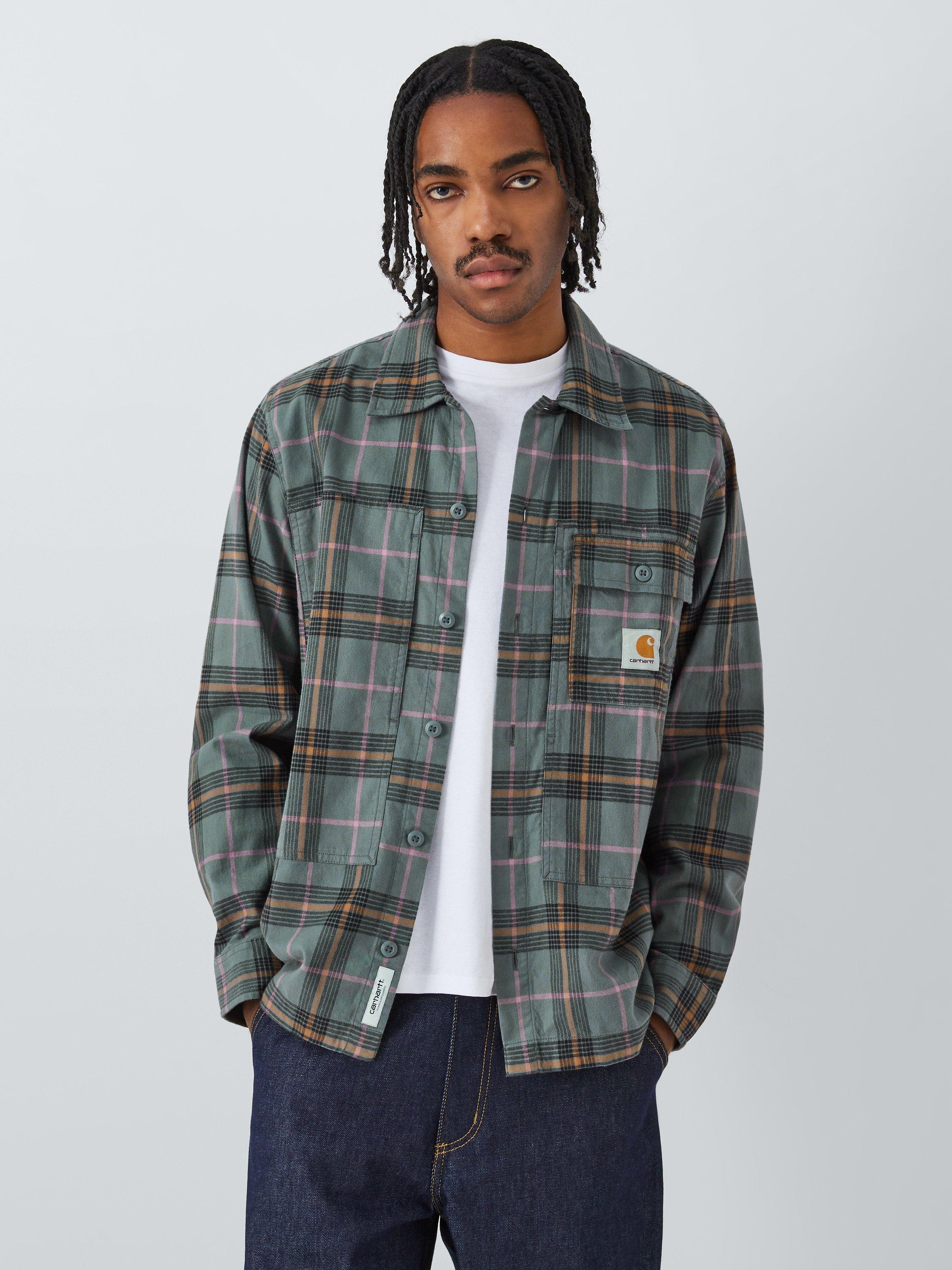 Carhartt WIP Cotton Flannel Checked Shirt, Multi