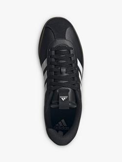 adidas VL Court 3.0 Men's Trainers - view 2, Black/Gum