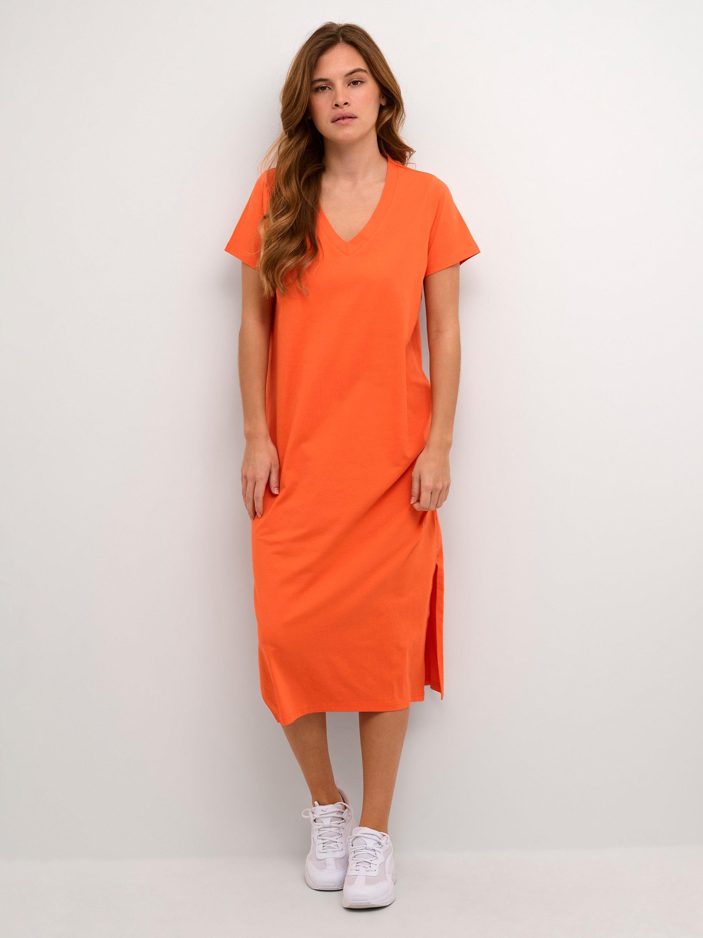 John lewis orange dress best sale