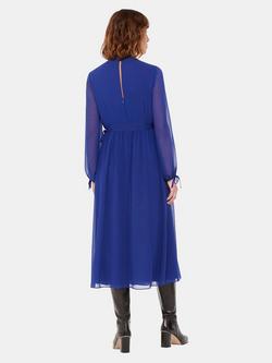 Whistles Ivy Midi Dress, Blue - view 2, Blue