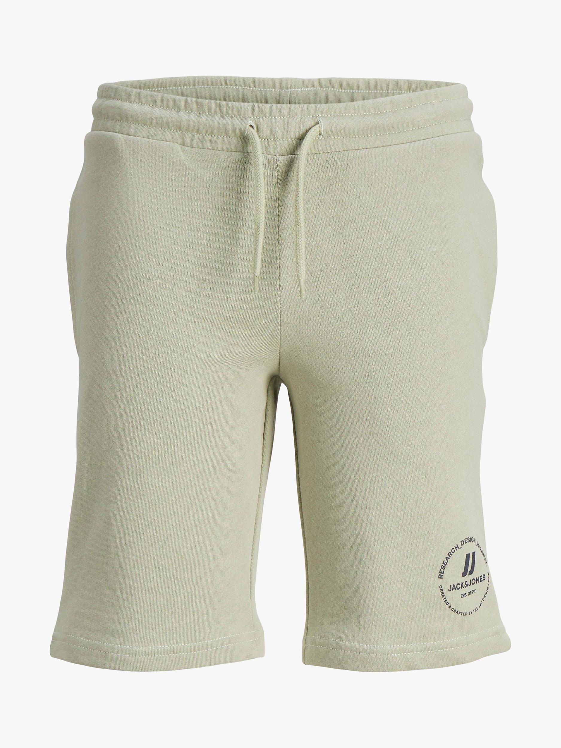 Jack & Jones Kids' Swift Drawstring Sweat Shorts, Desert Sage
