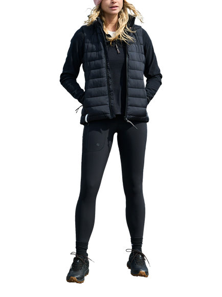 ACAI Softshell Leggings, Black