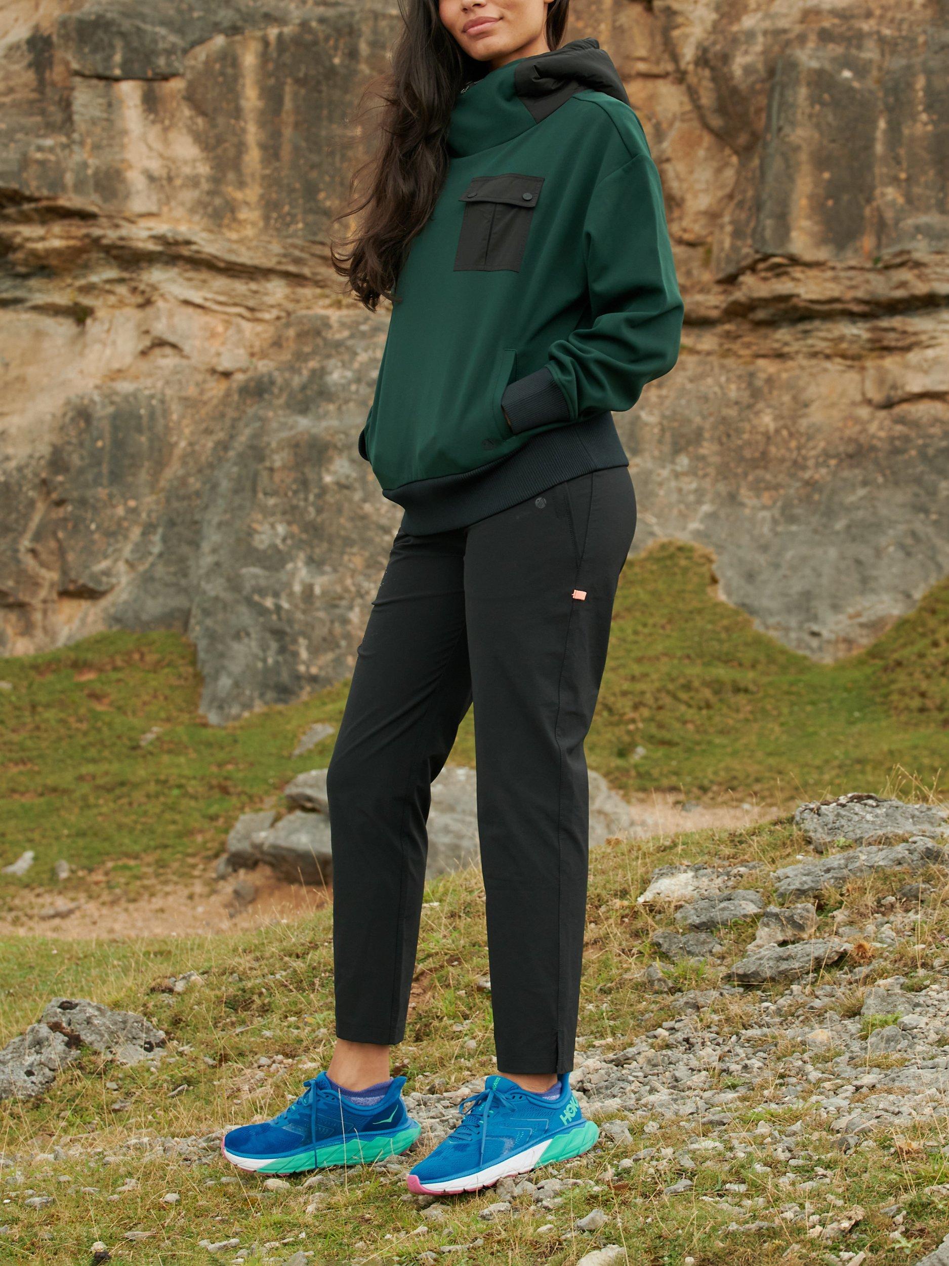 Product image 2 of 4, which shows ACAI Go Explore Hoodie, Forest Green, XS