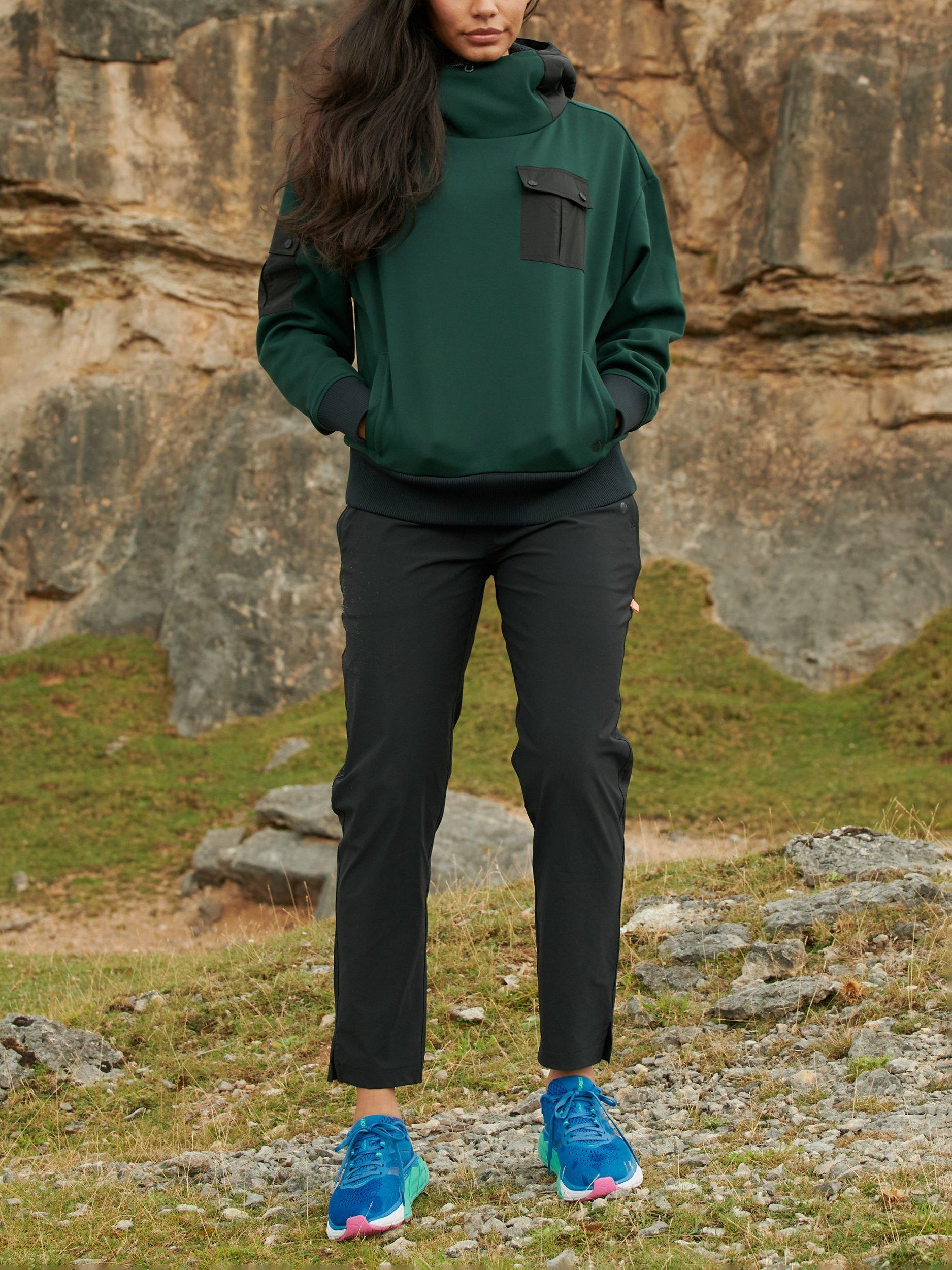 Product image 3 of 4, which shows ACAI Go Explore Hoodie, Forest Green, XS