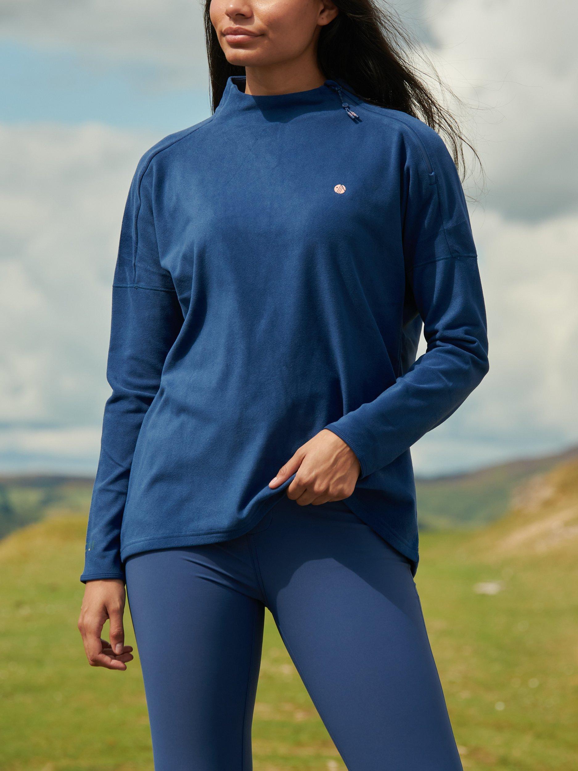 Product image 1 of 8, which shows ACAI Escape Lightweight Fleece, Moonlight Blue, M