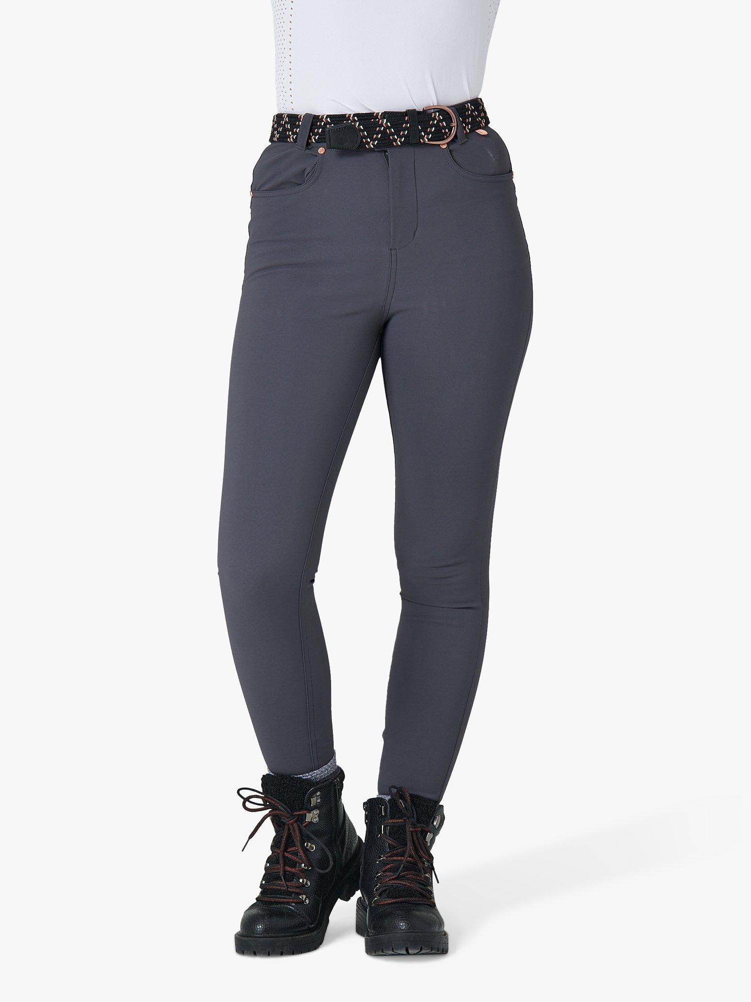 Product image 4 of 6, which shows ACAI Aventurite Stretch Skinny Outdoor Trousers, Obsidian, 24S
