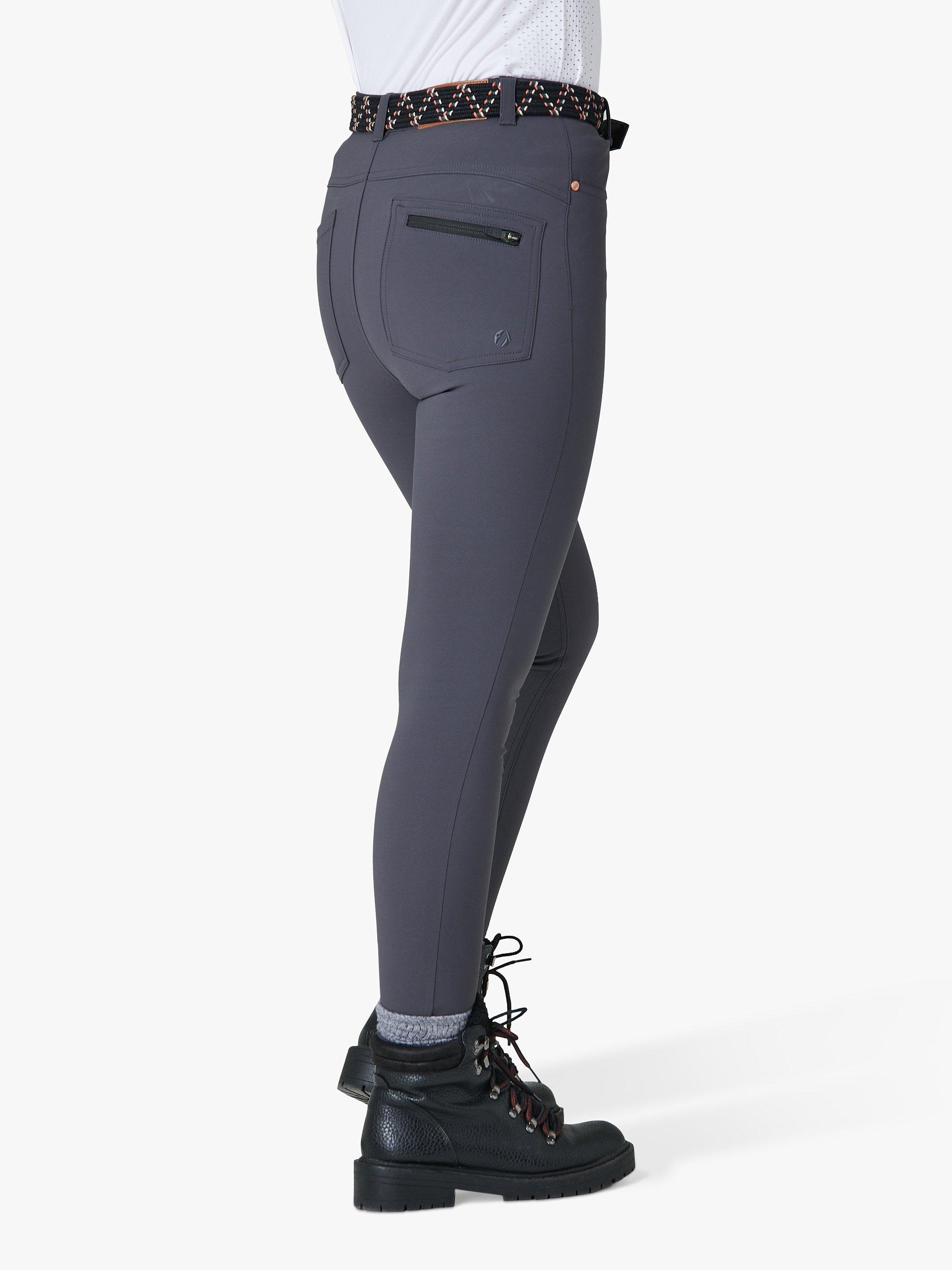 Product image 5 of 6, which shows ACAI Aventurite Stretch Skinny Outdoor Trousers, Obsidian, 24S