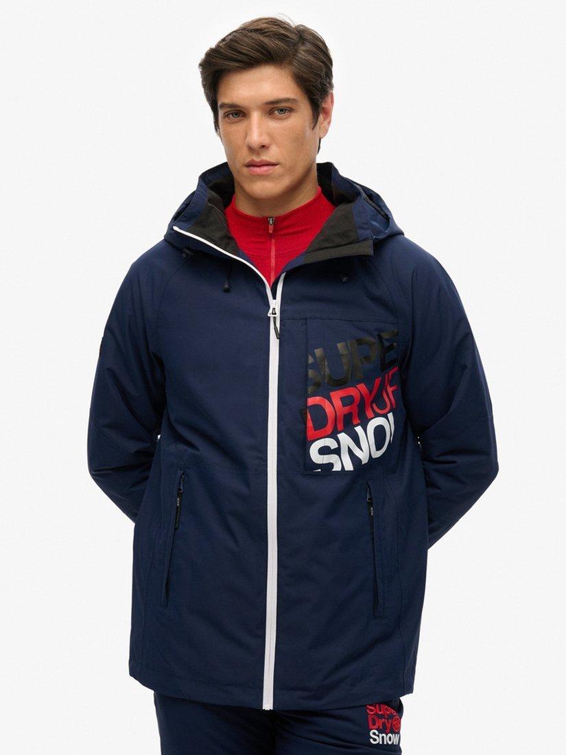 Product image 2 of 6, which shows Superdry Freestyle Core Ski Jacket, Rich Navy, XXXL