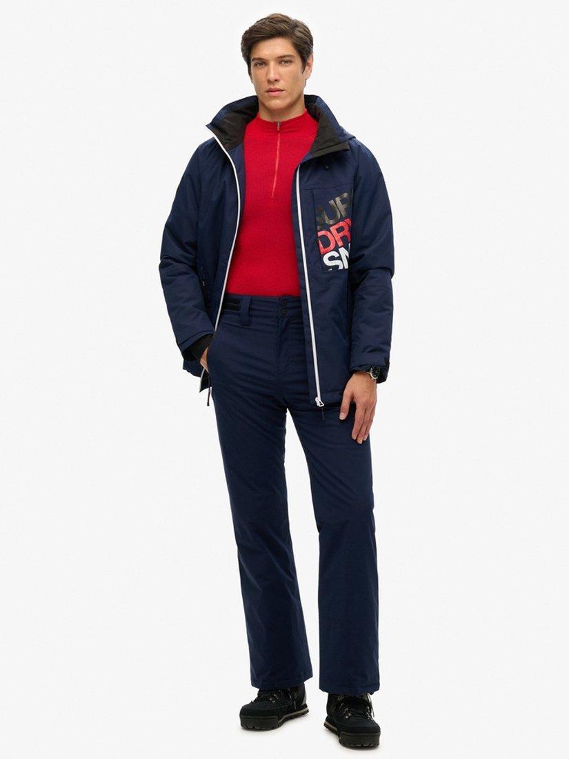 Product image 5 of 6, which shows Superdry Freestyle Core Ski Jacket, Rich Navy, XXXL