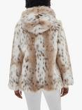 James Lakeland Lynx Faux Fur Coat, Multi, Multi