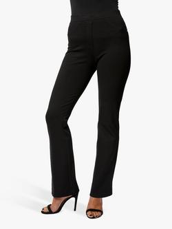 James Lakeland Boot Leg Trousers, Black