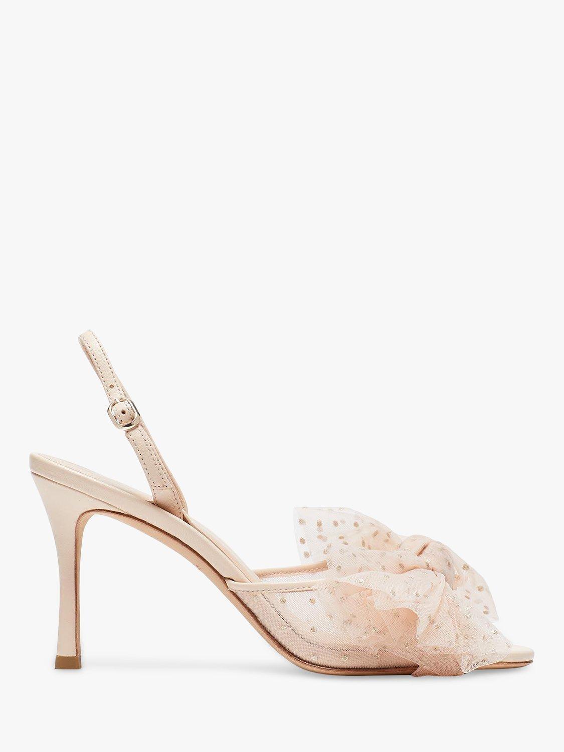 kate spade new york Polka Dot Tulle Sparkle Sandals, Soft Rosebud