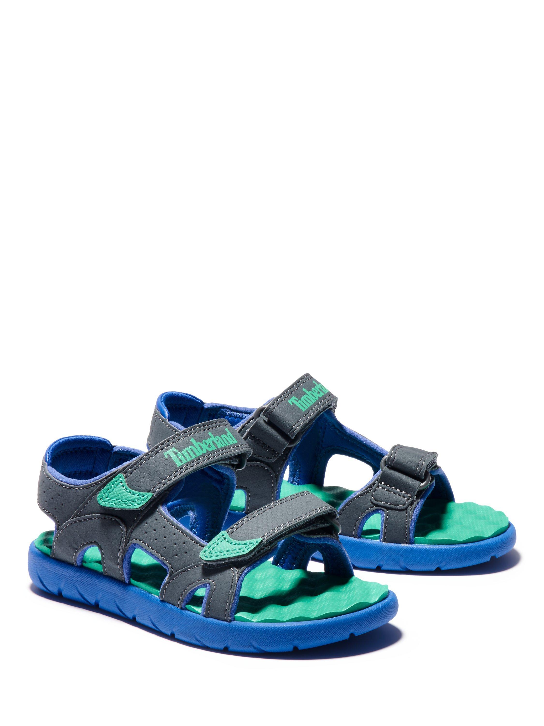 Product image 3 of 8, which shows Timberland Kids' Perkins Row Sandals, Khaki, 23