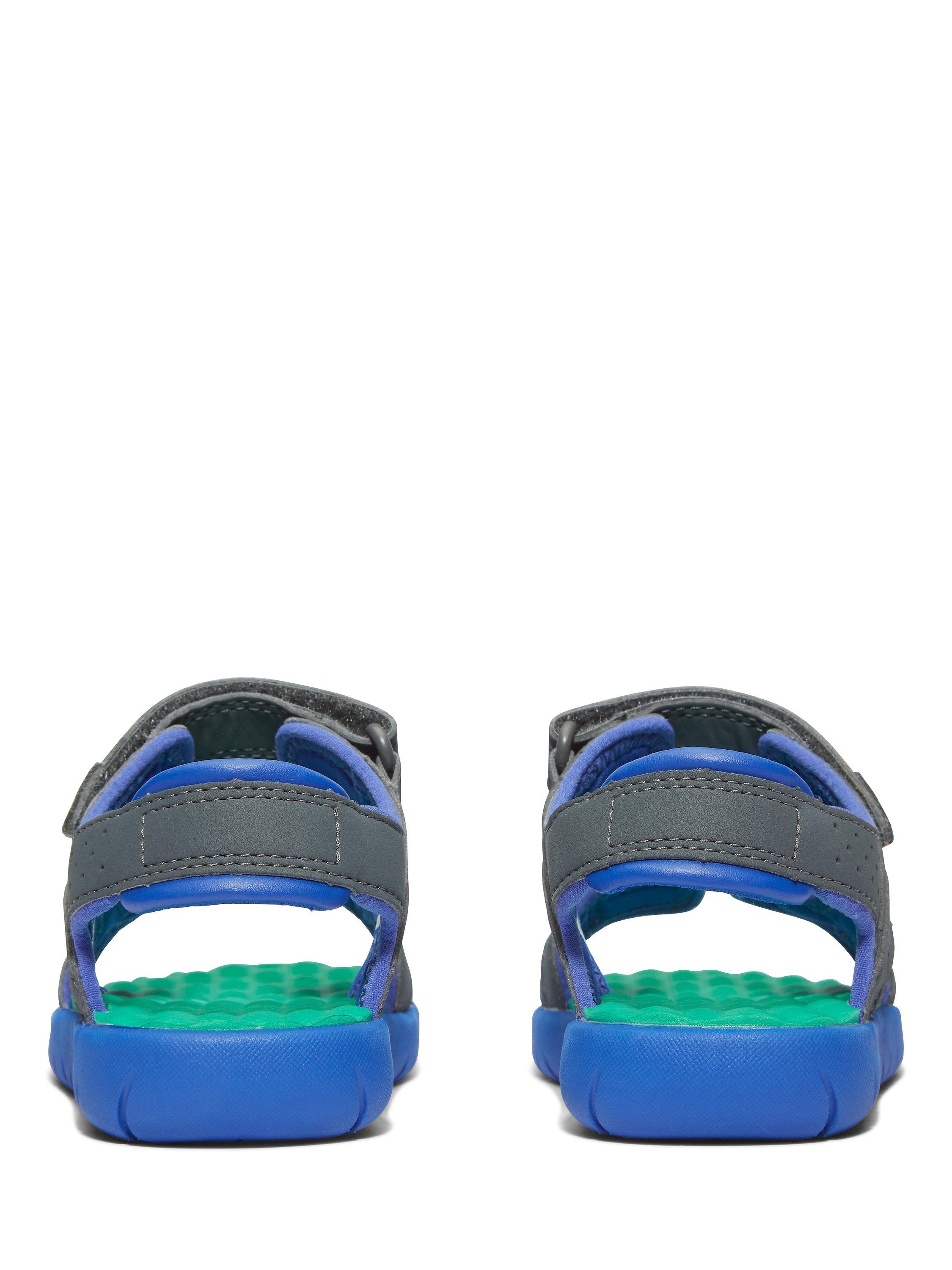 Product image 4 of 8, which shows Timberland Kids' Perkins Row Sandals, Khaki, 23