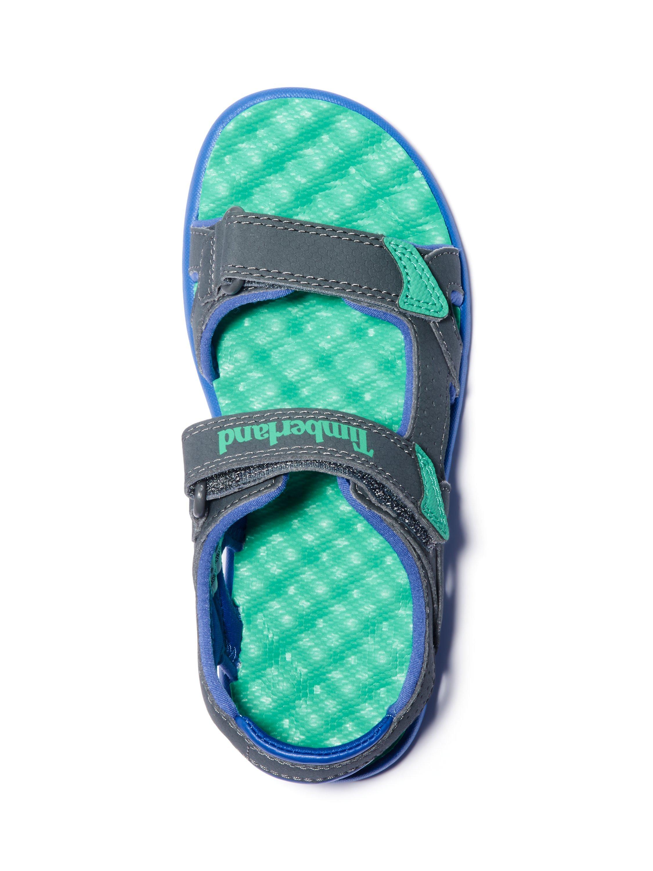 Product image 5 of 8, which shows Timberland Kids' Perkins Row Sandals, Khaki, 23