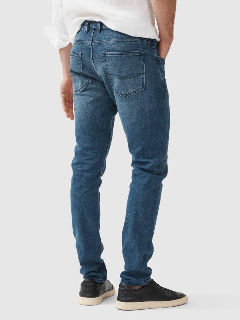 Product image 3 of 5, which shows Rodd & Gunn Oaro Sim Italian Denim Jeans, Blue, 44S