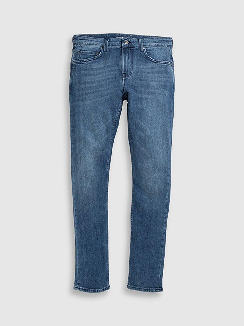Product image 4 of 5, which shows Rodd & Gunn Oaro Sim Italian Denim Jeans, Blue, 44S