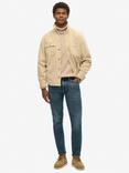 Superdry Surplus Canvas Overshirt, Pale Khaki