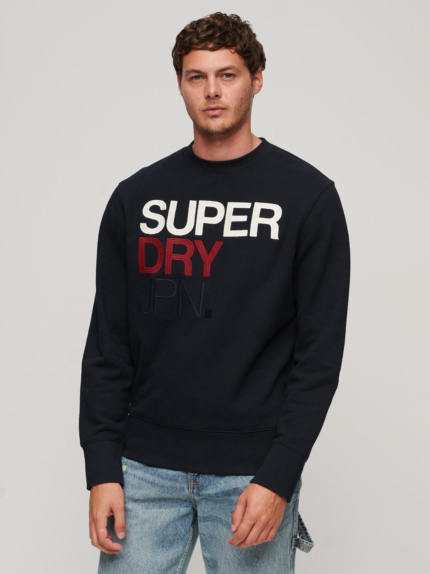 Superdry Brand Mark Jumper, Navy