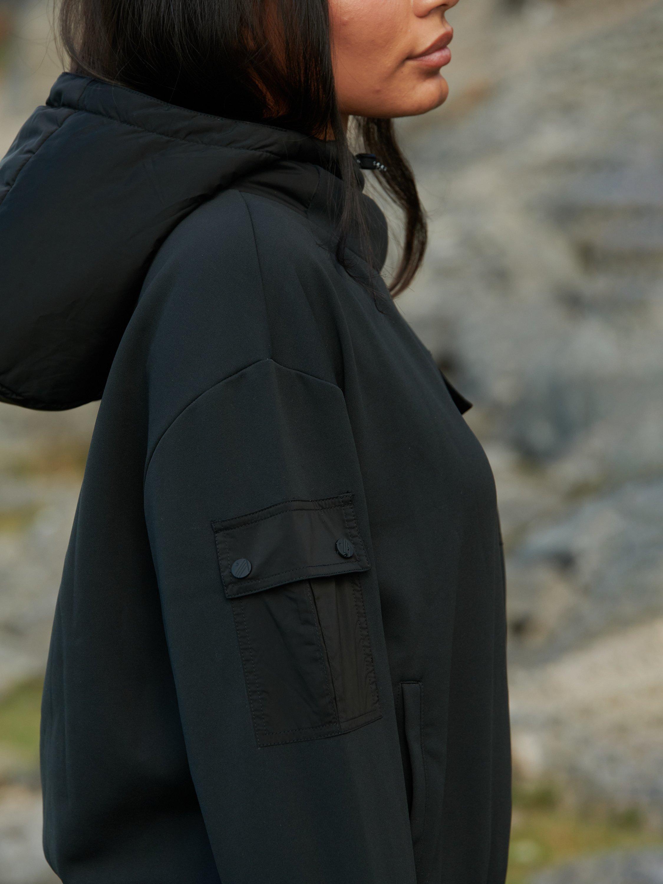 Product image 5 of 9, which shows ACAI Go Explore Hoodie, Black, XS