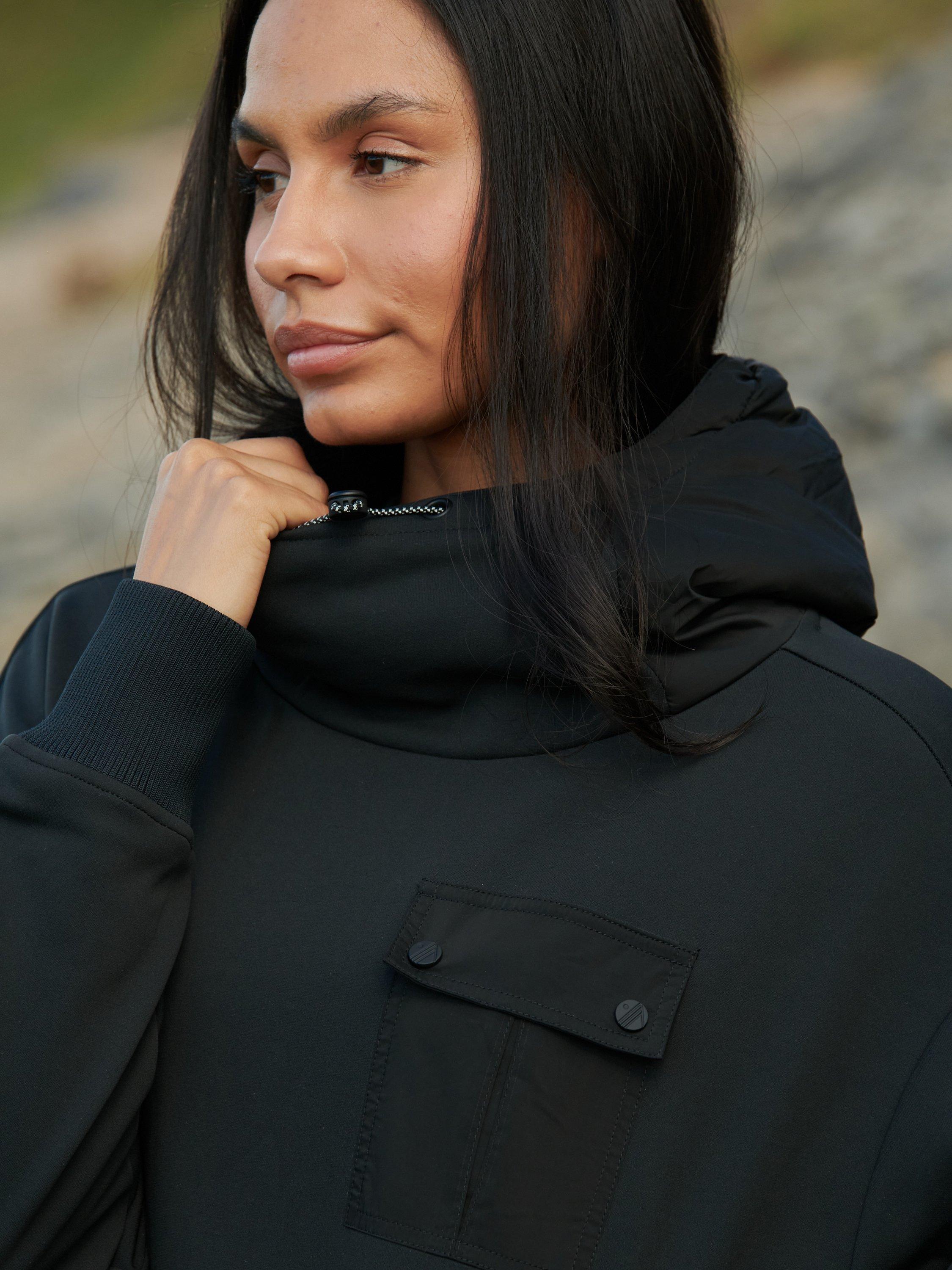 Product image 6 of 9, which shows ACAI Go Explore Hoodie, Black, XS
