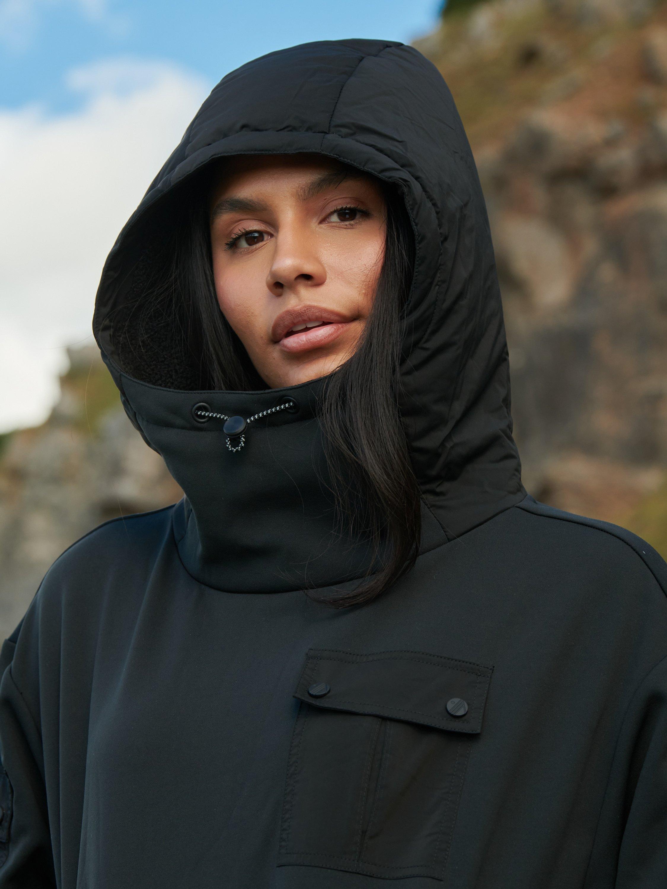 Product image 7 of 9, which shows ACAI Go Explore Hoodie, Black, XS