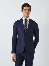 John Lewis Peak Lapel Basket Weave Dinner Jacket Black