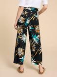 White Stuff Harper Linen Blend Abstract Print Trousers