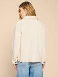 White Stuff Eden Denim Jacket, Light Natural