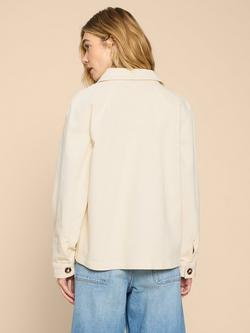 White Stuff Eden Denim Jacket - view 2, Light Natural