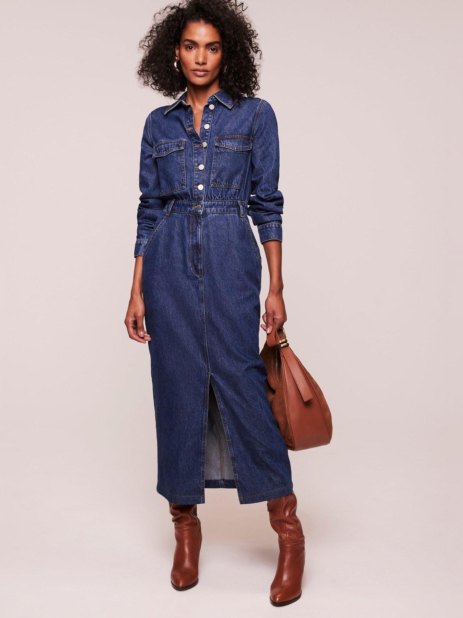 John lewis denim dresses hotsell