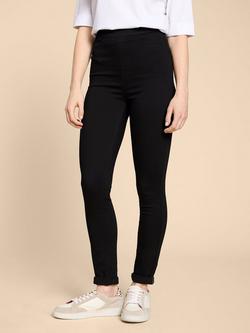 White Stuff Janey Jeggings, Black Denim