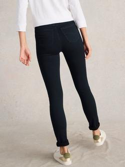 White Stuff Janey Cotton Blend Jeggings - view 2, Dark Denim