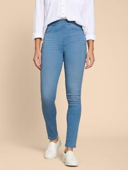 White Stuff Janey Jeggings, Light Denim