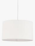 John Lewis Sophia Pure Linen Oval Lampshade, Lily