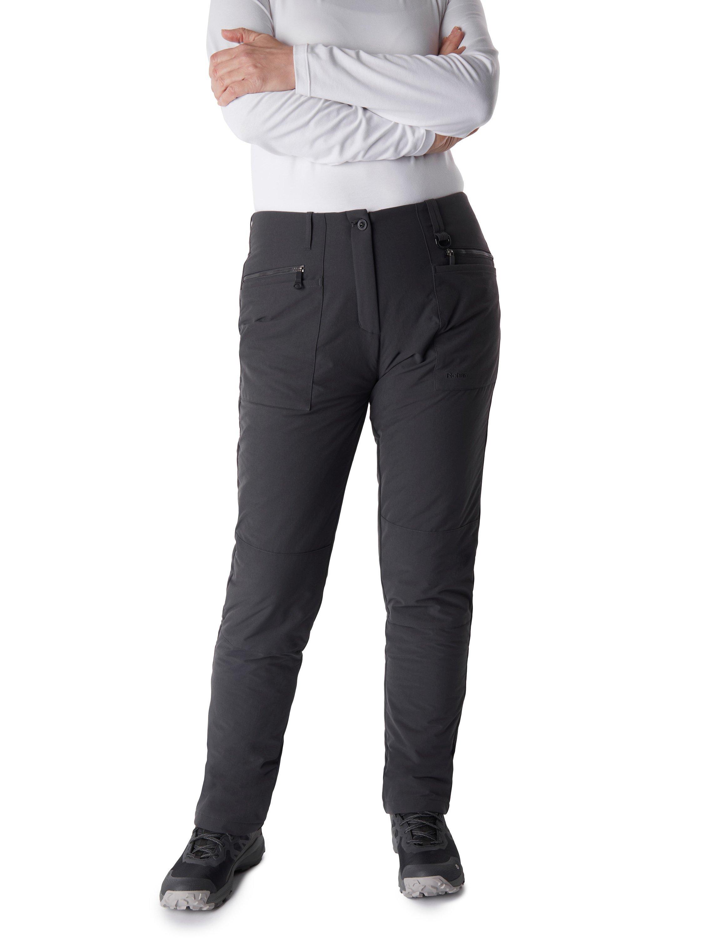 Rohan Winter Stretch Bags Walking Trousers, Carbon