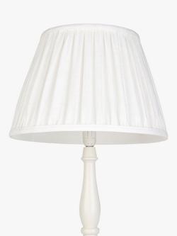 John Lewis Sophia Pleat Lampshade - view 2, Lily