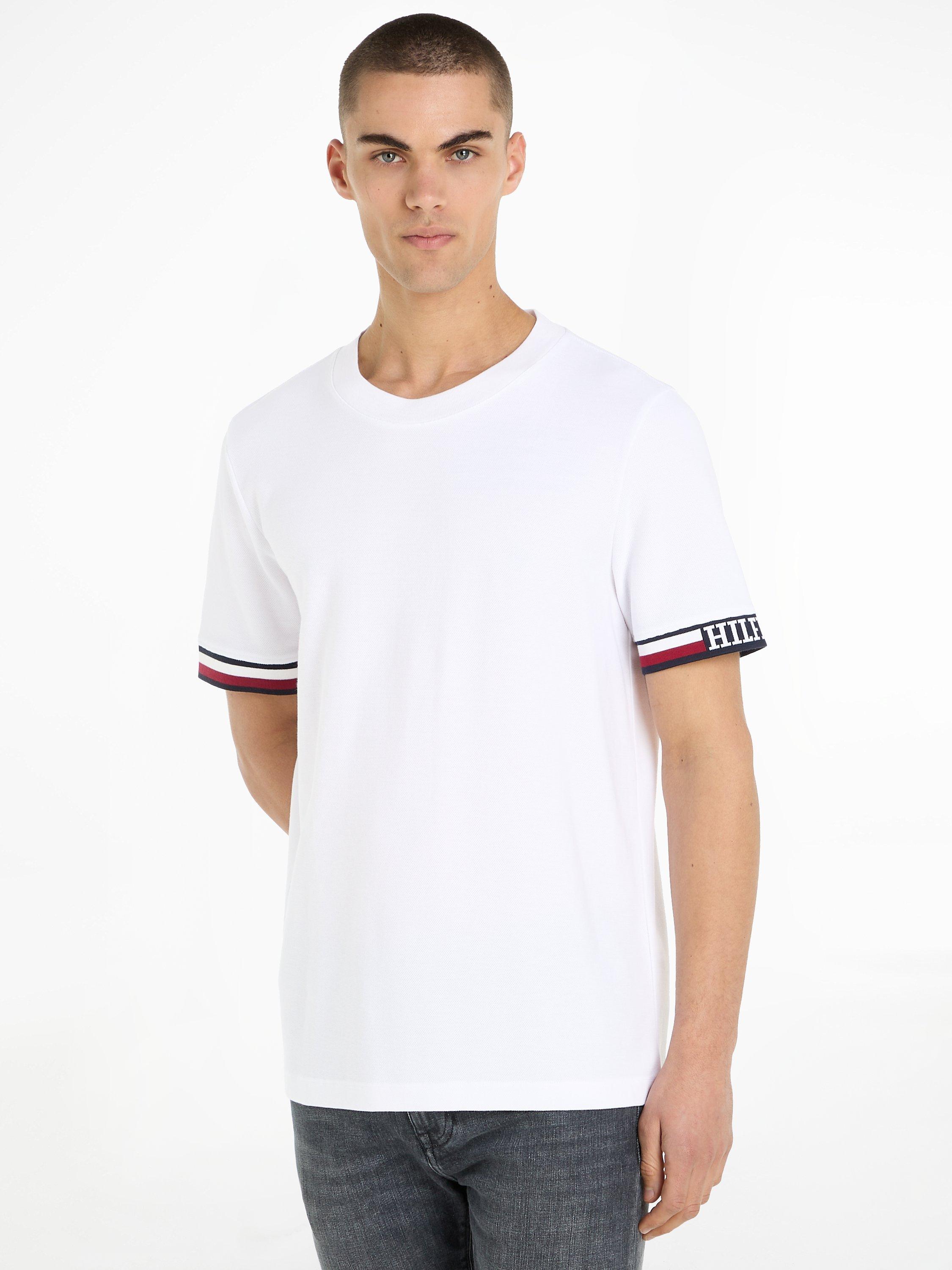Tommy Hilfiger Monotype Short Sleeve T-Shirt, White